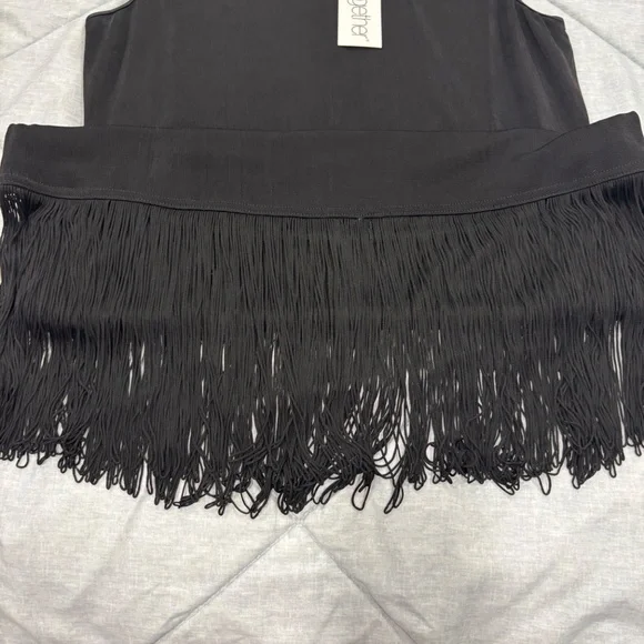 Black fringe dress - Picture 3 of 6